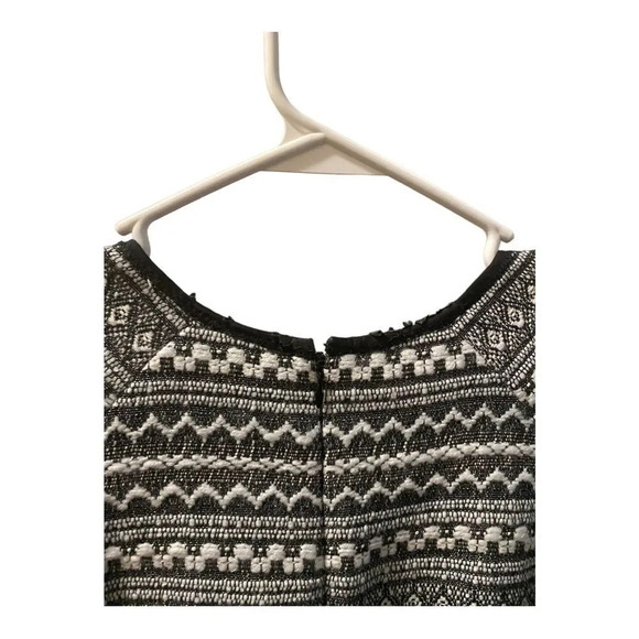 Rebecca Taylor Tweed dress with leather and zipper - Picture 5 of 7